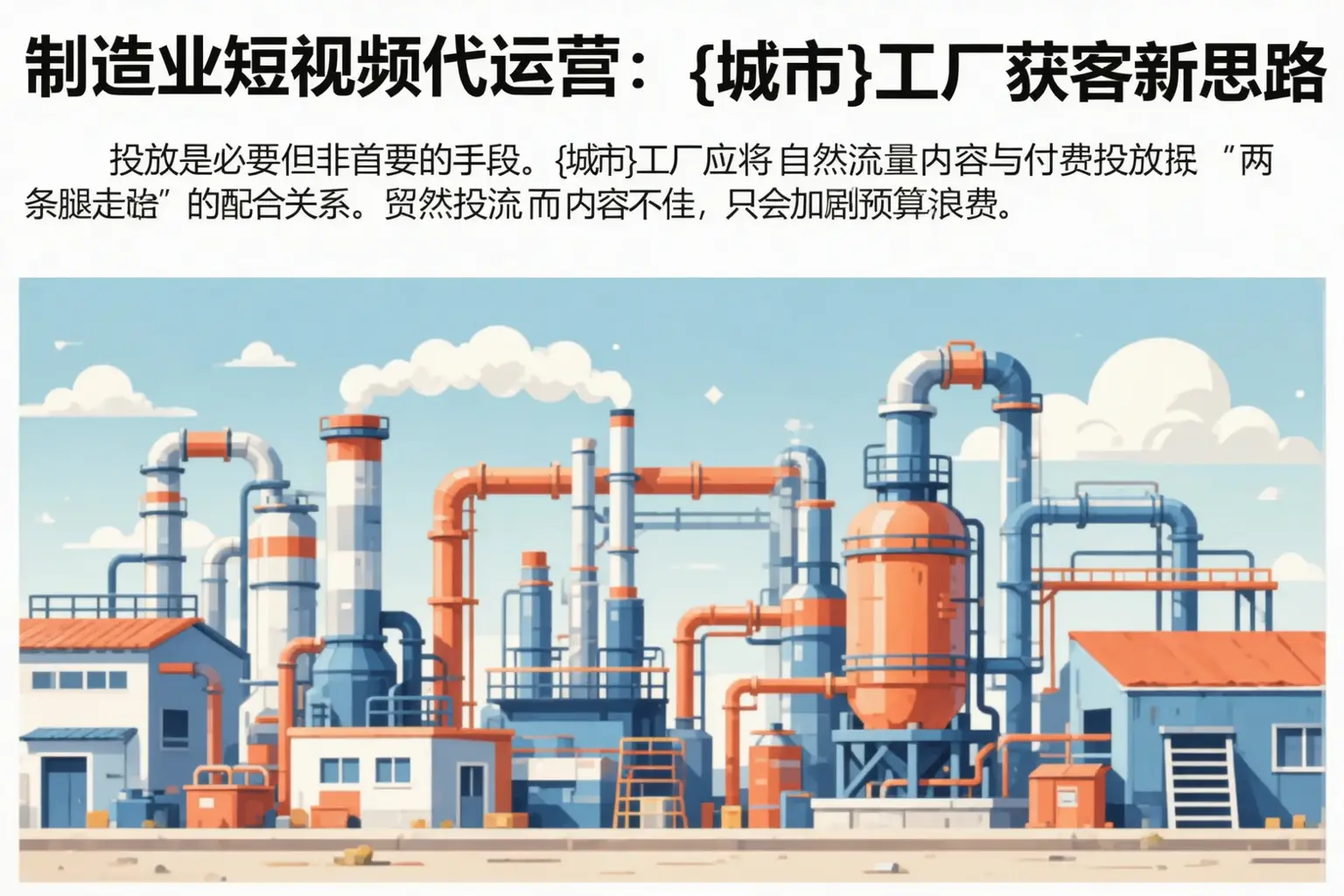 制造业短视频代运营：宣州工厂获客新思路
